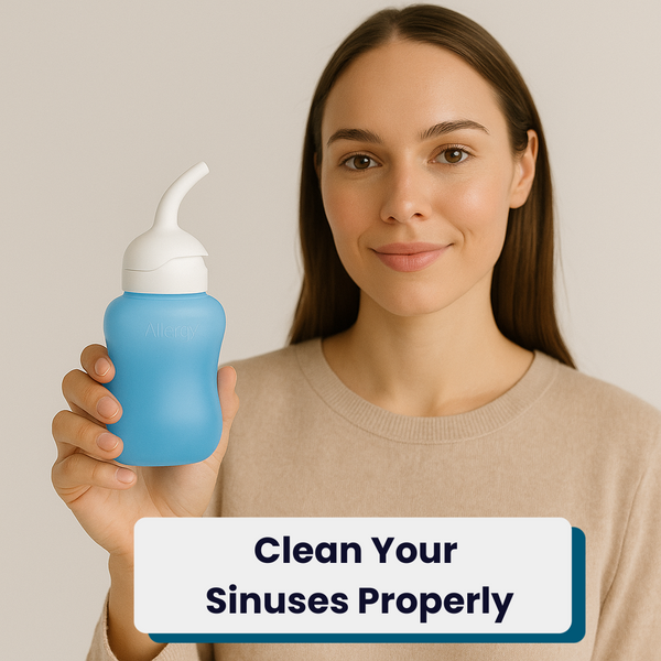 How to Use a Nasal Rinse Properly: Step-by-Step Guide for Sinus Relief
